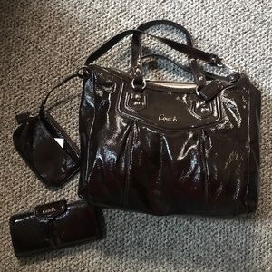 3 pc Coach purse set